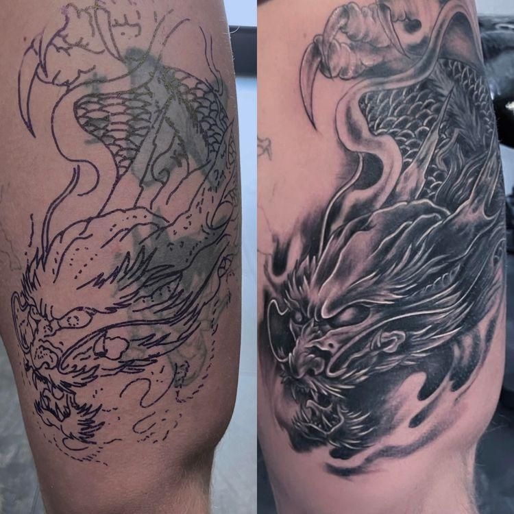 Dragon Cover Up