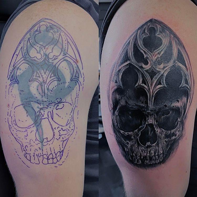 Skull Cover Up