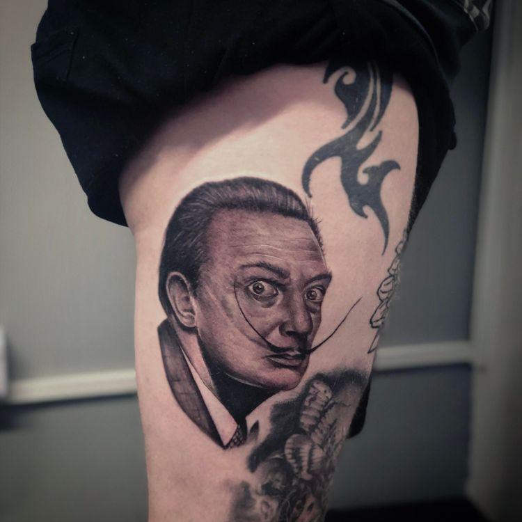 Salvador Dali Portrait